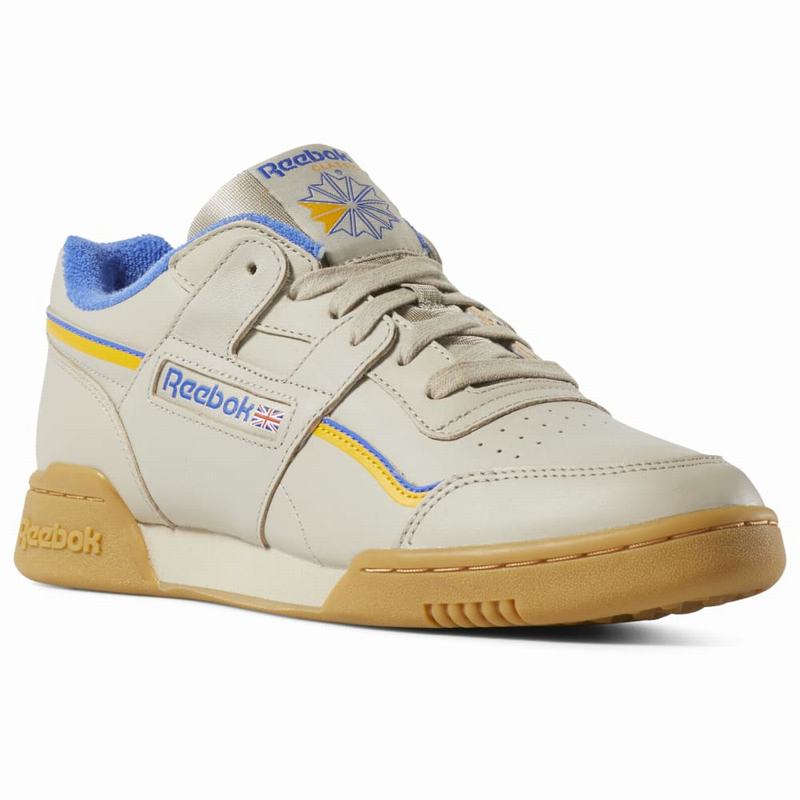 Tenisi Reebok Workout Plus Barbati Bej/Aurii Romania IP6163ZW